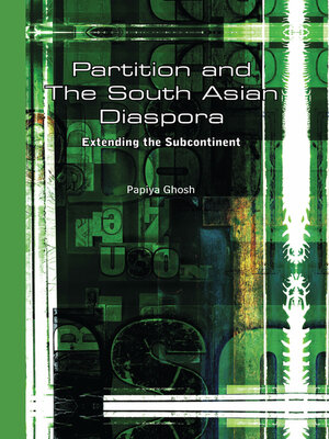 cover image of Partition and the South Asian Diaspora